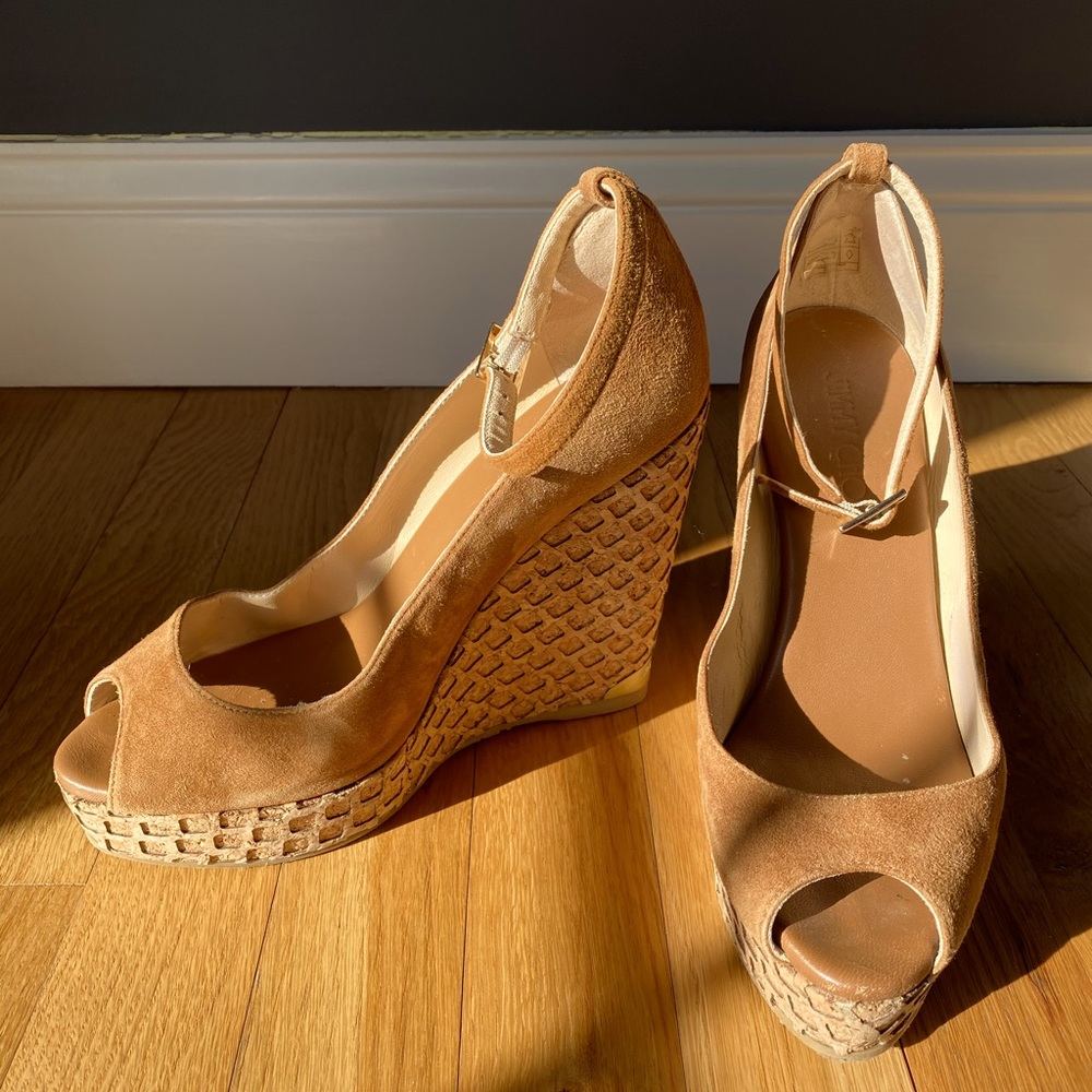 Jimmy Choo Suede wedges